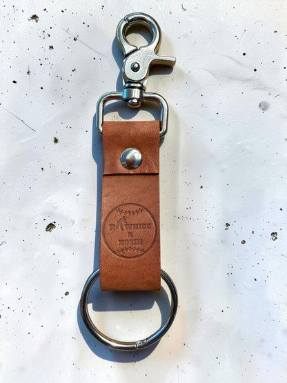 Rawhide & Rosin Keychain